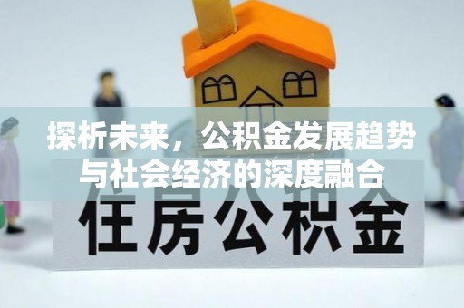 双清探析未来，公积金发展趋势与社会经济的深度融合