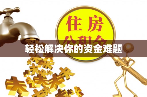 双清轻松解决你的资金难题
